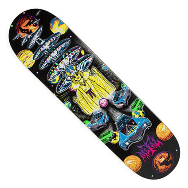 Metal Skateboards Inauguration Tall Boy Deck Multi 8.5 x 33.5 WB:15
