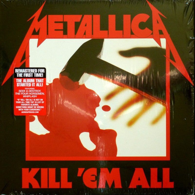 Metallica – Kill Em All Vinyl LP Record