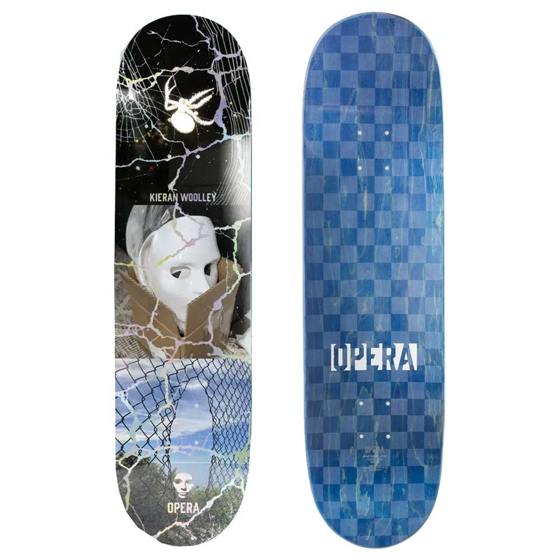 Opera Skateboards Kieran Woolley Caged Skateboard Deck 8.25″ Deck only 8.25