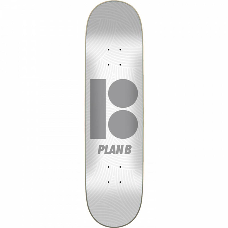 Plan B Texture 8.0″ Skateboard Deck Deck