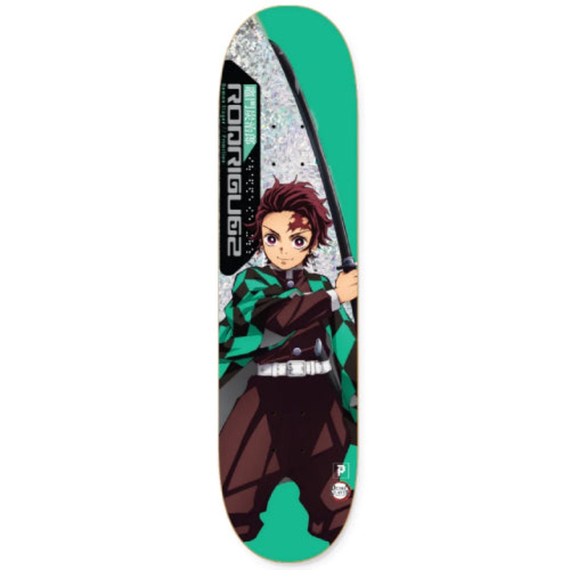 Primitive X Demon Slayer Rodriguez Tanjiro Skateboard Deck 8.25″ 8.25″