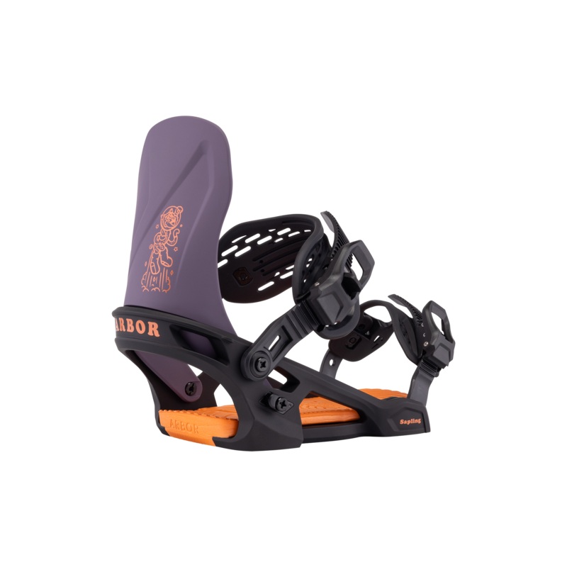 Sapling Binding Black / Violet S