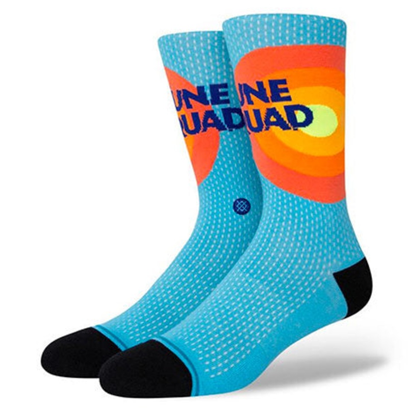 Stance Tune Squad Crew Socks Blue Large