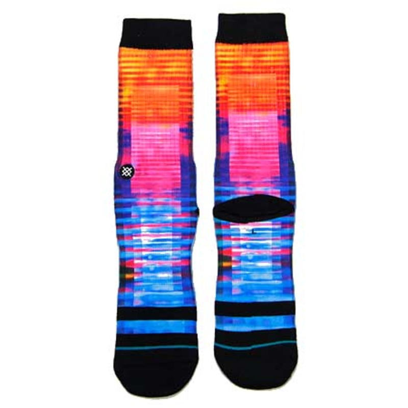 Stance Tunnels Crew Socks Blue Large