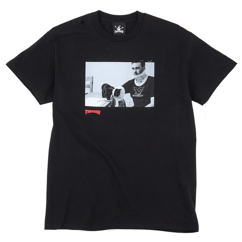 Thrasher Magazine Toy Machine Templeton by Burnett T Shirt Black Medium