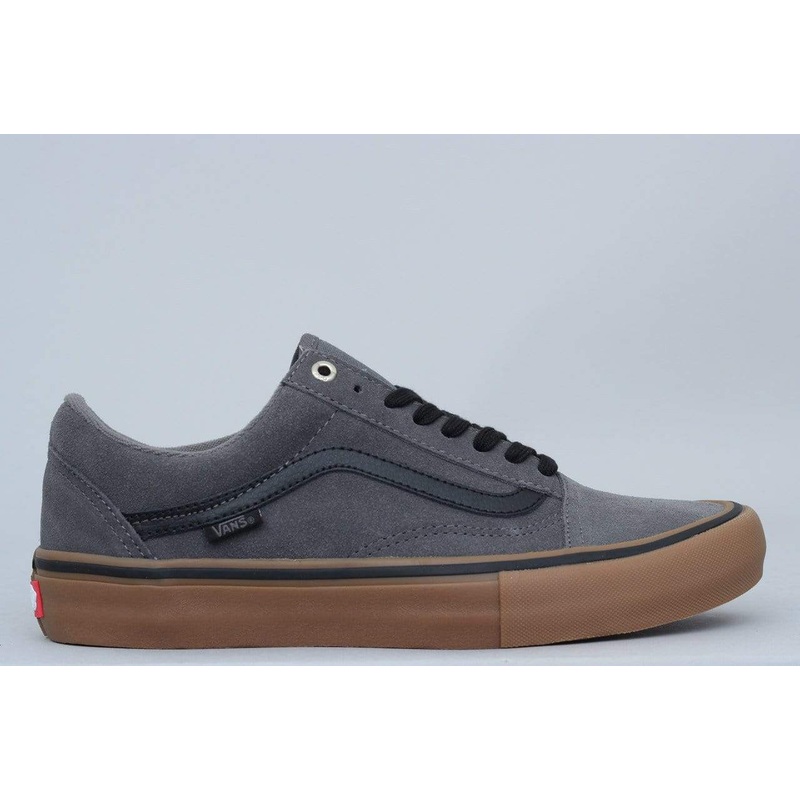 Vans Old Skool Pro Shoes Grey / Black / Gum US7.5 /UK6.5