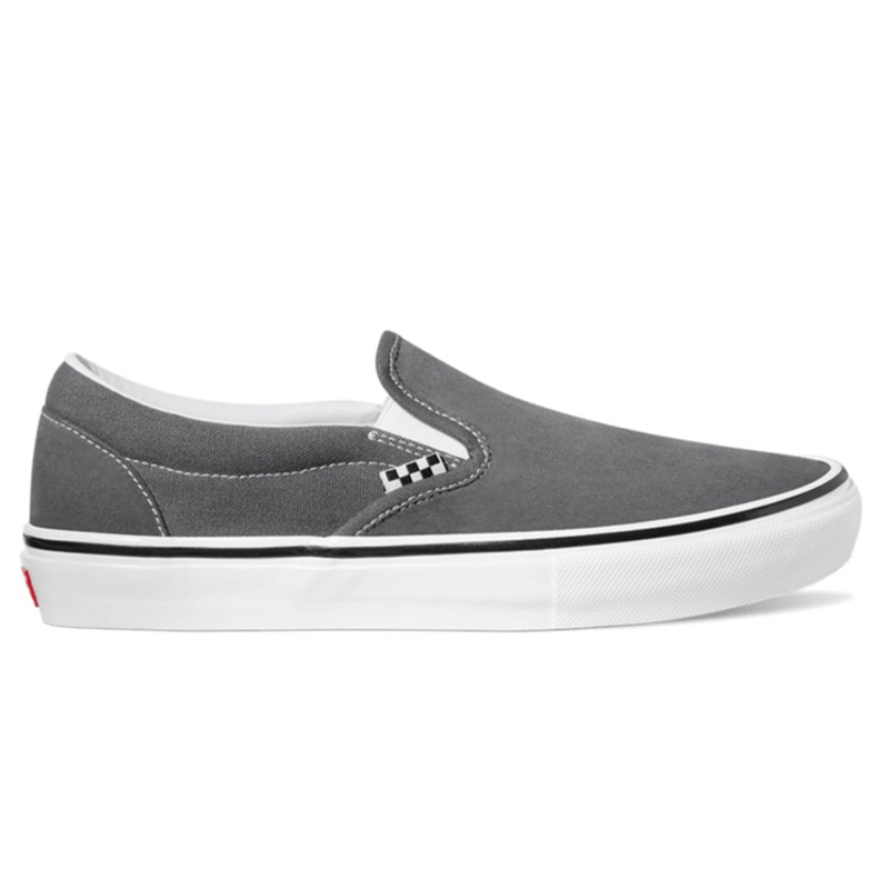 Vans Skate Slip-On Pewter Shoes Pewter 7