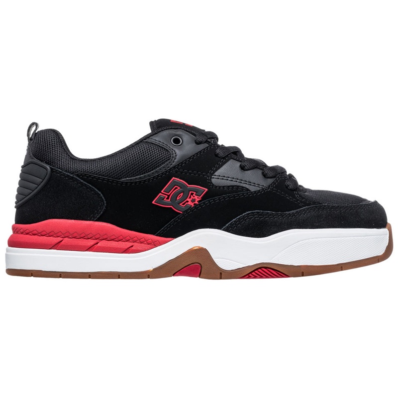 DC Shoe Co. Ascend Black Red Shoes Black/ Red 8