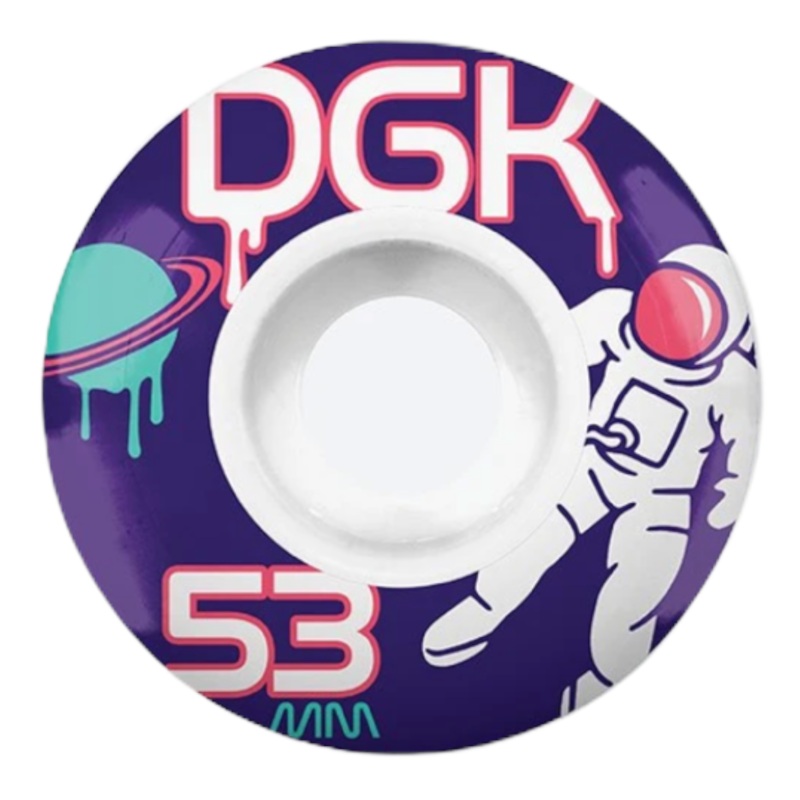 DGK Spacey Wheels 53mm 101a 53mm