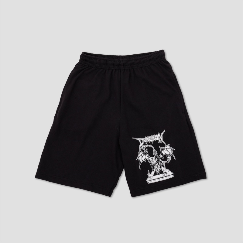 Dungeon Grave Retreat Shorts Black Small