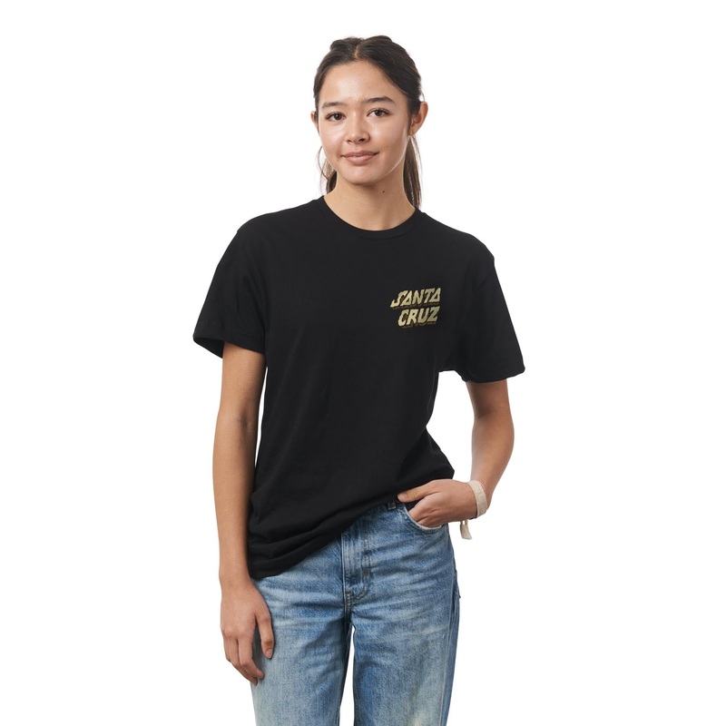 Entangled Womens Santa Cruz T-Shirt Black XS
