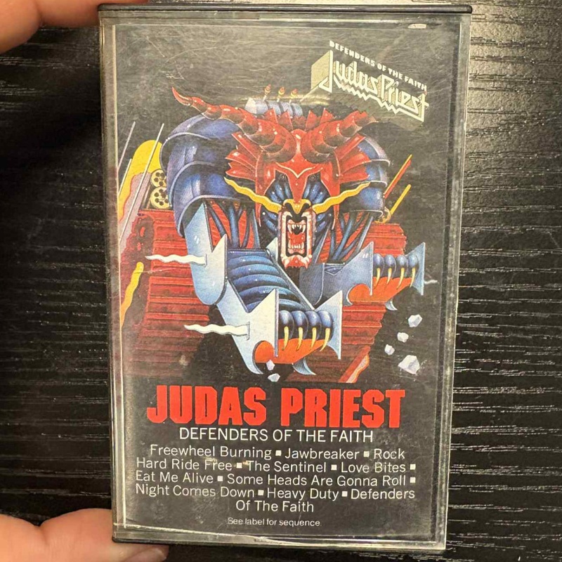 Judas Priest – Defenders of the Faith Cassette *USED 1984 RELEASE*