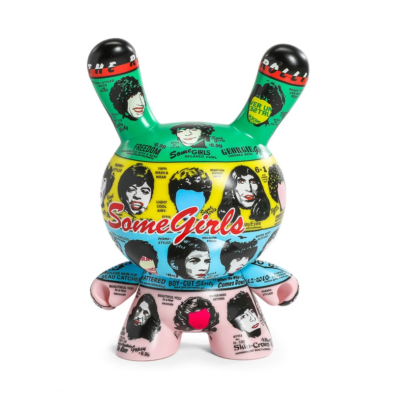 KIDROBOT x THE ROLLING STONES 8″ ICON DUNNY – SOME GIRLS LTD