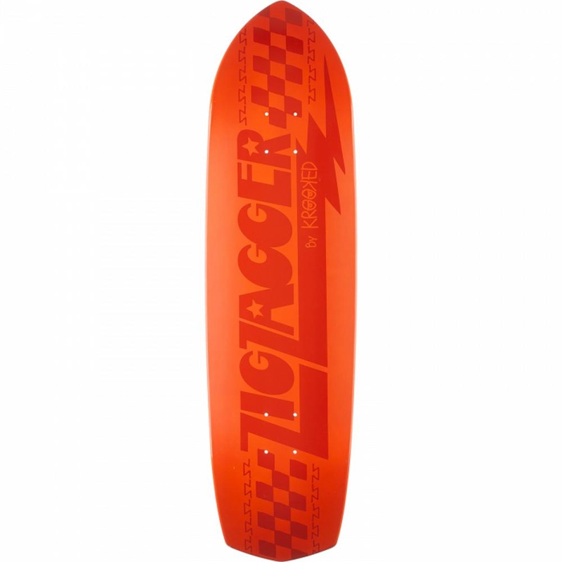 Krooked Zagger Tonal 32.38″ Cruiser Skateboard Deck