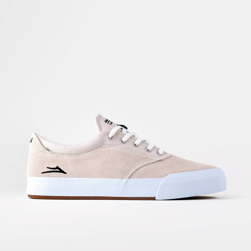 Lakai – Wilkins Pro VLK Shoes – White Suede UK 7