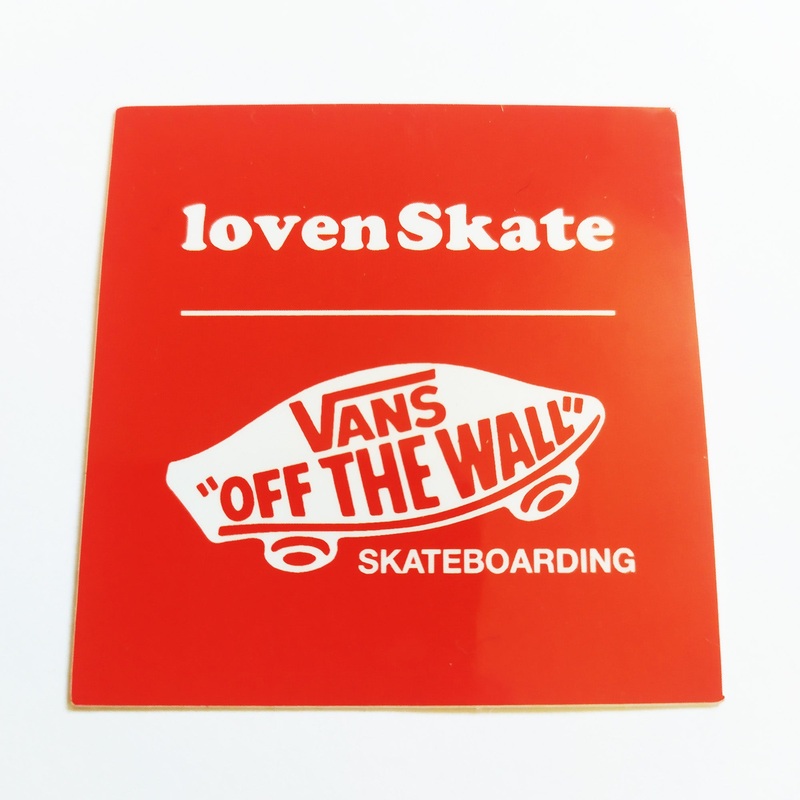 Lovenskate x Vans Sticker