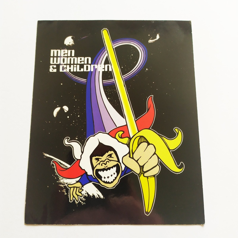 Men, Women & Children Music Sticker