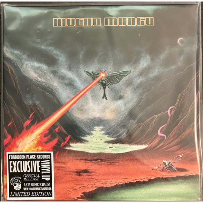 Mucho Mungo  Moth Bath Green Marble Color Vinyl LP Record