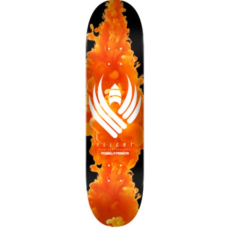 Powell Peralta Color Burst Flight Skateboard Deck Orange 9.0″ 9.0″