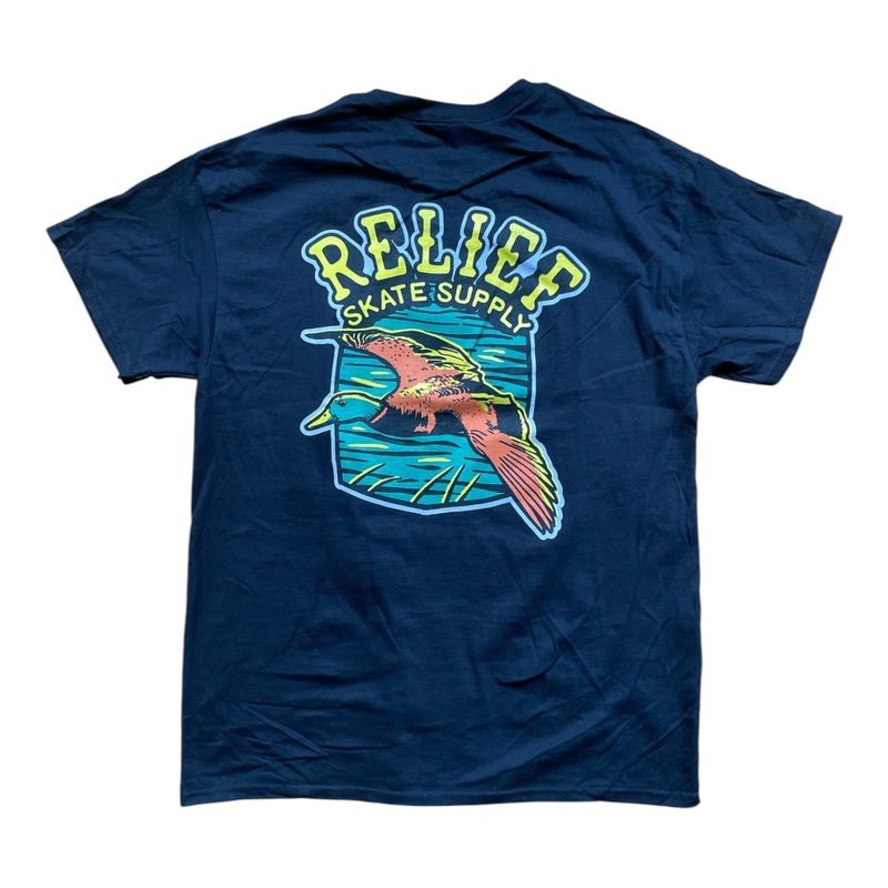 Relief Mallard T Shirt Black S