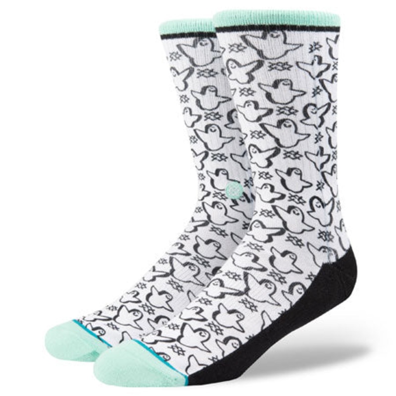 Stance Mark Gonzales Ghost Socks White Large