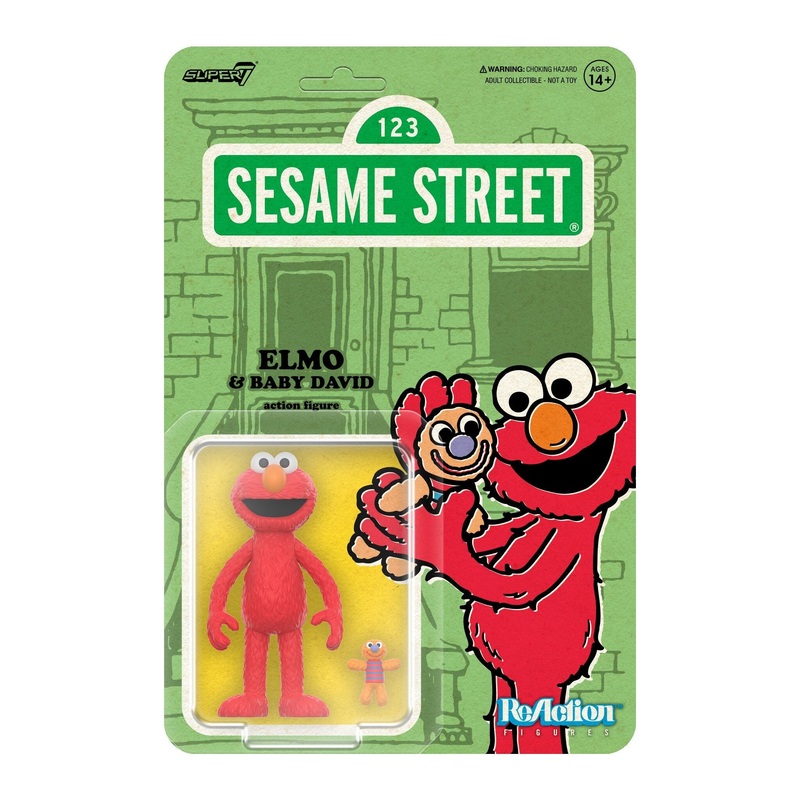 Super7 x Sesame Street – Elmo ReAction Figure