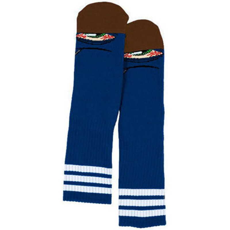 Toy Machine Stoner Sect Crew Socks Blue One size fits all
