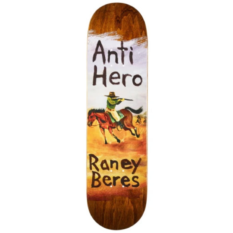 Antihero Raney Old West Skateboard Deck 8.4″ 8.4″