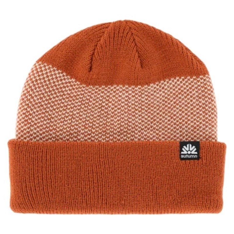 Autumn 2025 Simple Birdseye Beanie Rust