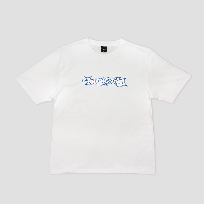 Baglady Bootleg Throw Up T-Shirt White Small