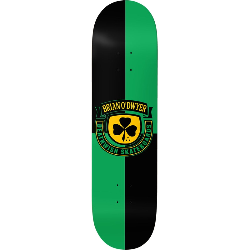DEATHWISH O’DWYER “SHENANIGANS” 8.25″ SKATEBOARD DECK