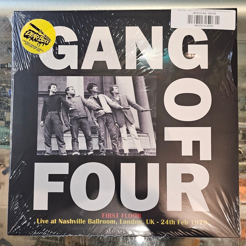 Gang Of Four – FIRST FLOOR: LIVE AT NASHVILLE BALLROOM (Color Vinyl) LP Record **Unofficial Release**