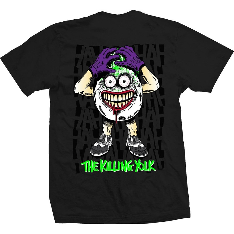 HEROIN KILLING YOLK BLACK TEE M