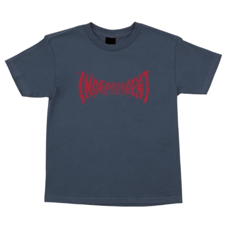 Independent “Shattter Span” Blue T-Shirt Small
