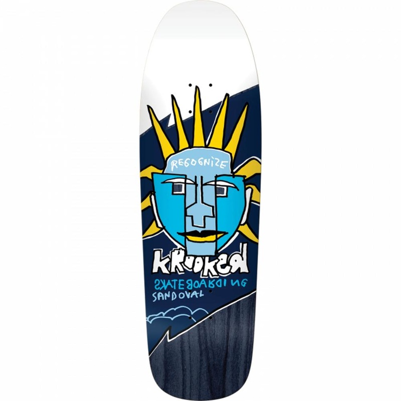 Krooked Sandoval Recognize 9.81″ Skateboard Deck