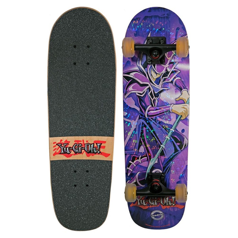 Madrid x Yu-Gi-Oh! Dark Magician Grub 29.5″ Cruiser Skateboard Grub 8.2″x 29.5″ / Complete