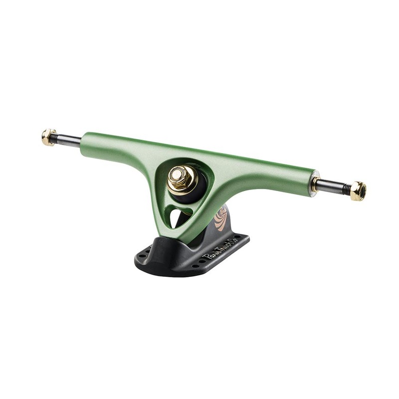 Paris V3 180mm 50 Mix-Ups Green/Black Longboard Trucks | set of 2