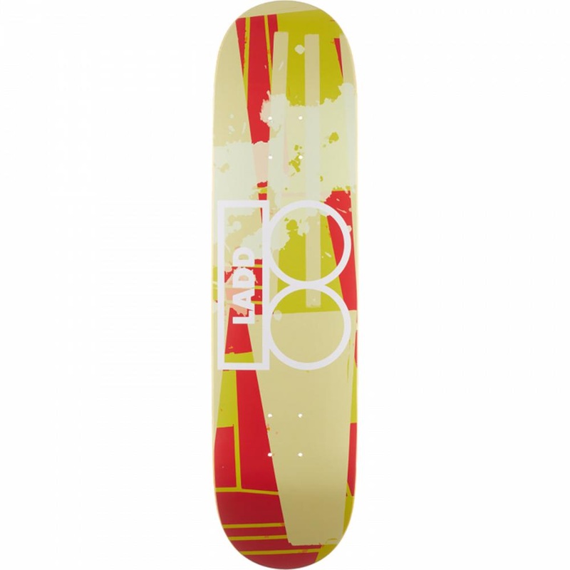 Plan B Ladd Mixed Media 8.0″ Skateboard Deck Deck