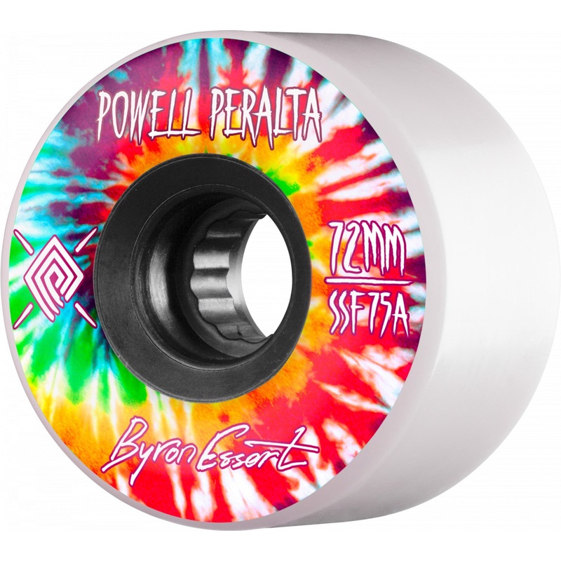 Powell Peralta Byron Essert Wheels White/Tie Dye 72MM 75A 72mm