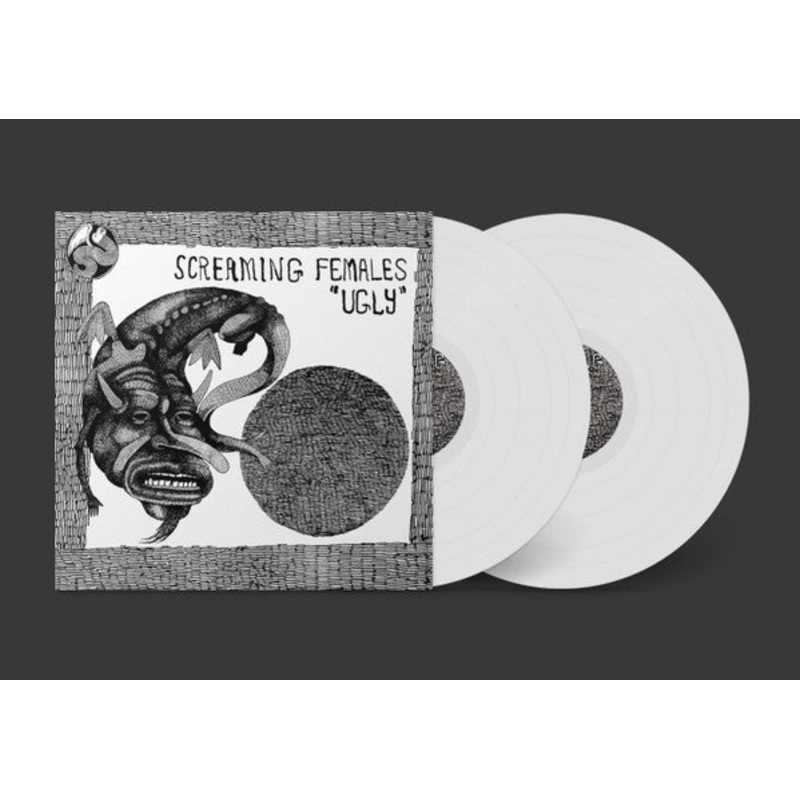 Screaming Females  Ugly White Color 2xLP Vinyl LP Record