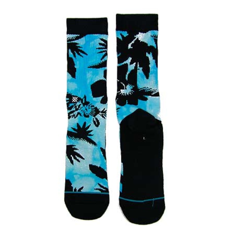 Stance Velzy Crew Socks Black Large