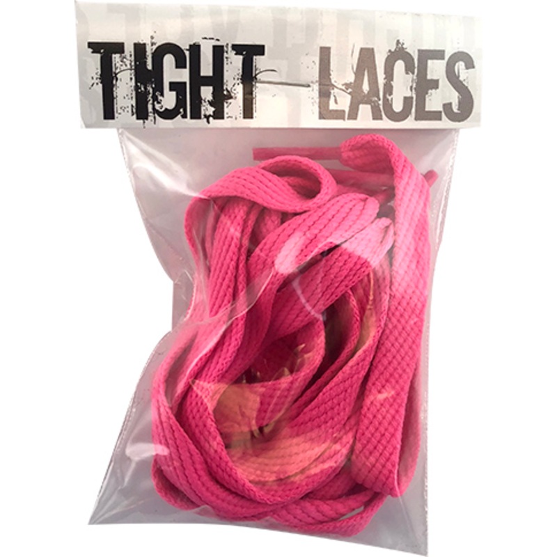 TIGHT LACES FLAT 45″ NEON PINK