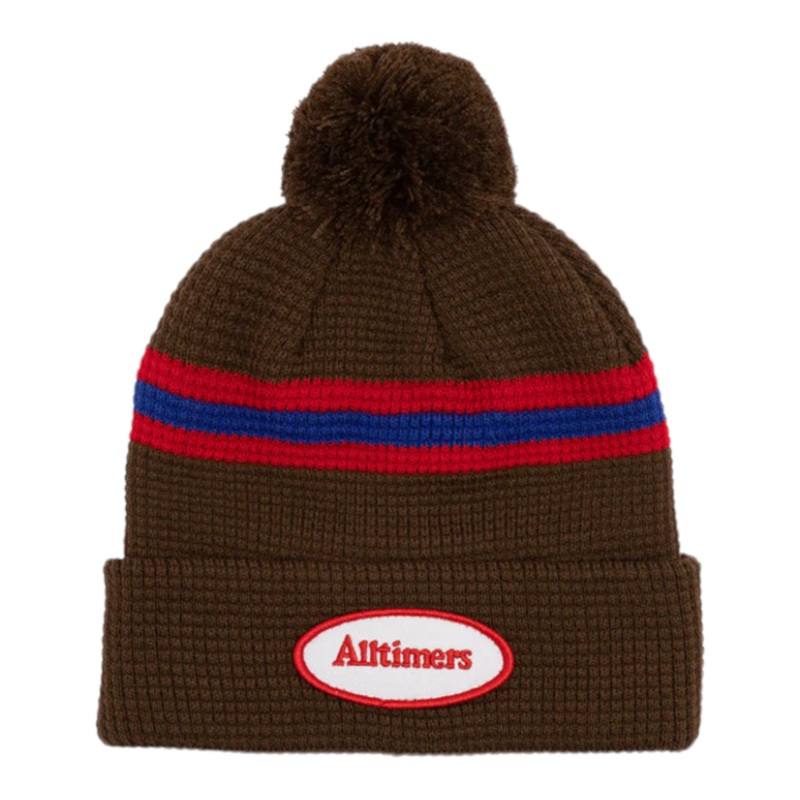 Alltimers Tankful Stripe Beanie Brown OS