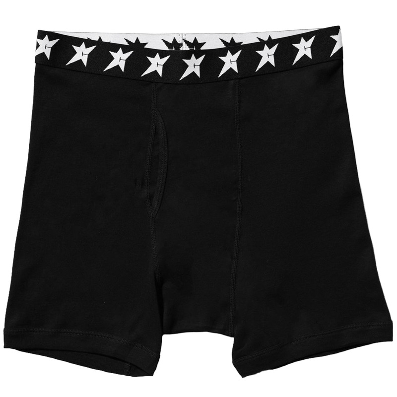 Carpet Company 3 Pack C Star Boxer Briefs Black Small