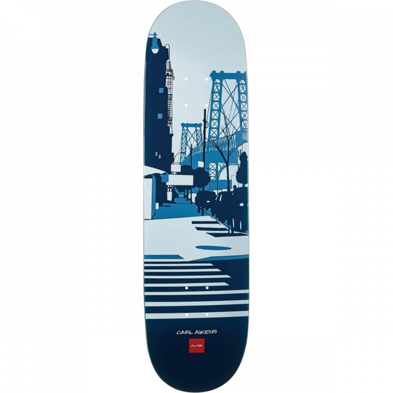Chocolate Aikens City Series 23 8.5″ Skateboard Deck