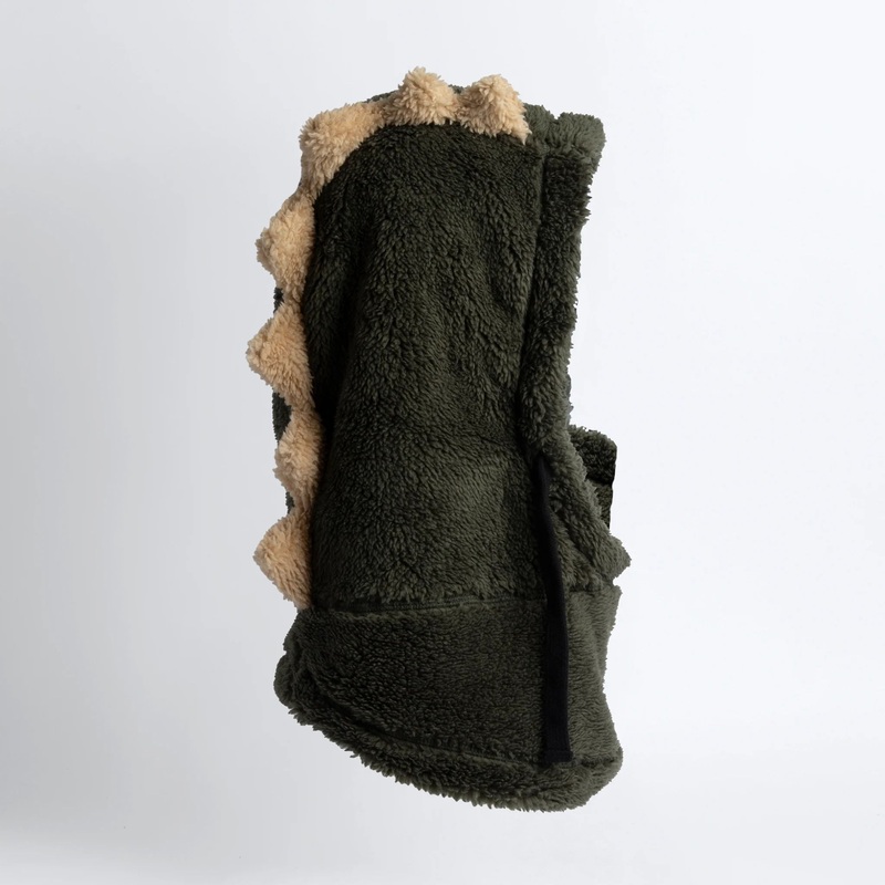 Coal Ridge Kids Sherpa Fleece Hood Kids Olive