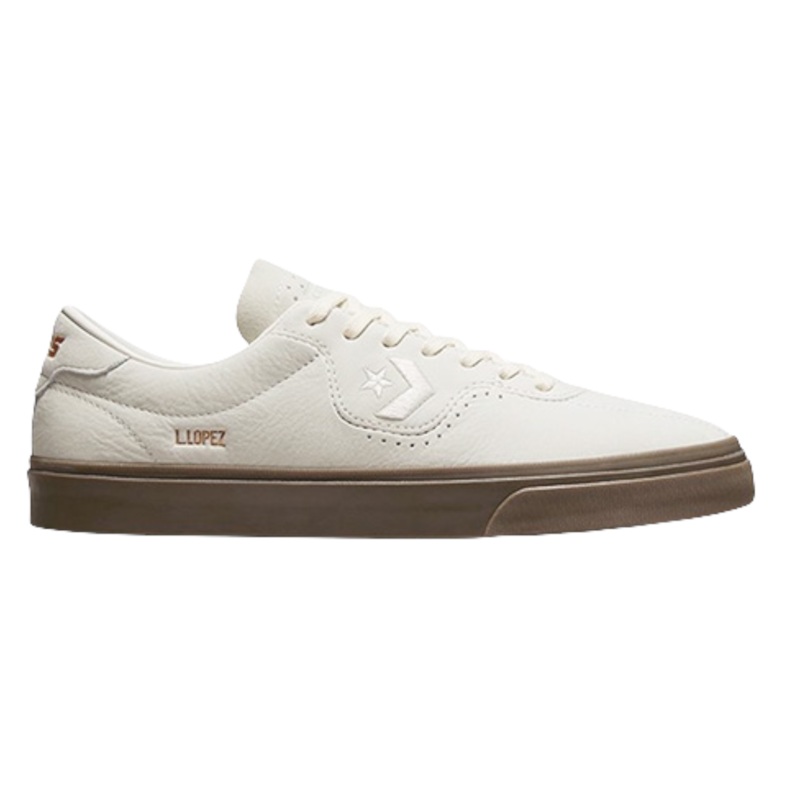 Converse Cons louie lopez pro ox egret /dark mushroom 7