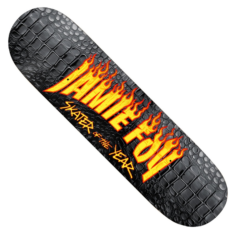 Deathwish Jamie Foy SOTY 2024 Deck Black 8.5 x 32 WB:14.28