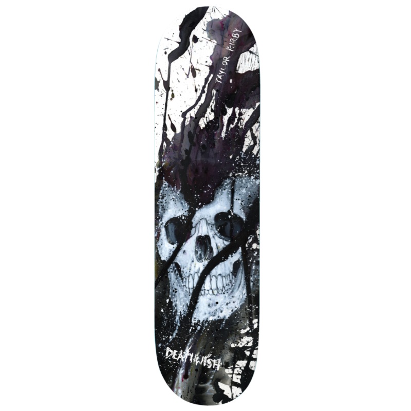 Deathwish Skateboards “Taylor Kirby- Read My Bones” 8.5″ Deck