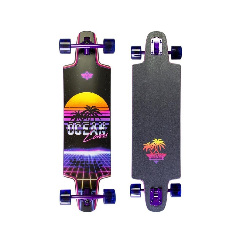 Dusters Ocean Lovers 36 Purple Longboard